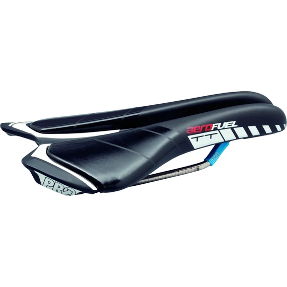 PRO nyereg aerofuel triatlon ti-sin fekete-szürke eva-mf 142mm kerékpáros