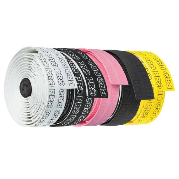 PRO kormánybandázs hb tape fehér-fekete pro logo 3mm kerékpáros