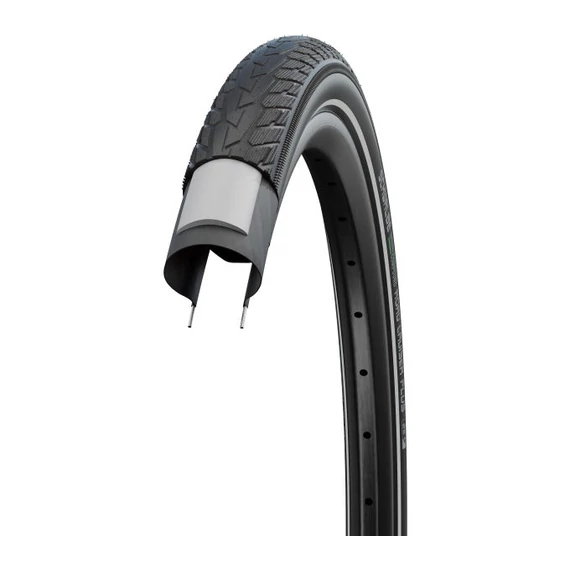 Schwalbe külső 622-50(28x200) road cruiser plus act hs484 pg green reflex csík tw 1040g  kerékpáros