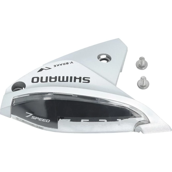 Shimano st-ef510-7r2a upper cover silve & fixingscrews kerékpáros