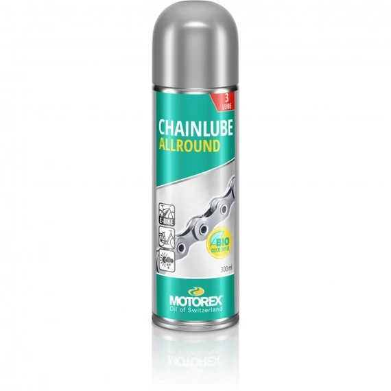 Motorex kerékpáros láncolaj minden időjárásra allround 300ml fújós spray
