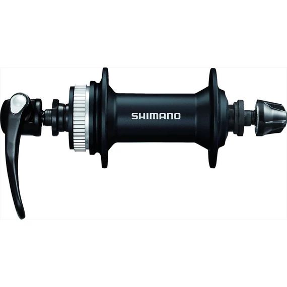 Shimano első agy alivio 36l fekete tárcsafék center lock qr 100mm  kerékpáros