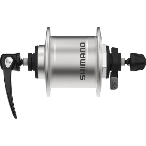 Shimano első agy dinamós alivio 36l qr ezüst abroncsfék 1.5w kerékpáros