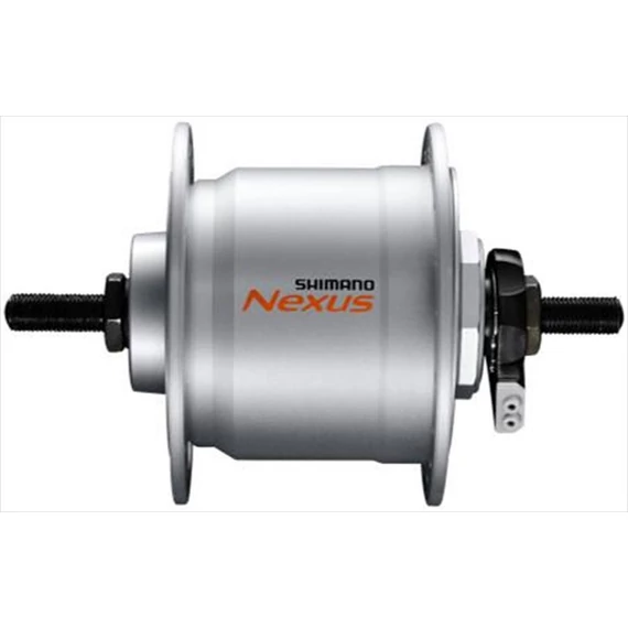 Shimano első agy dinamós nexus 36l anyás ezüst abroncsfék 3.0w smdh10 kerékpáros
