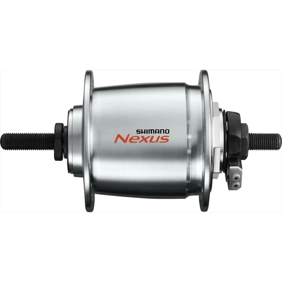 Shimano első agy dinamós nexus 36l anyás ezüst rollerfék 3.0w smdh10 kerékpáros