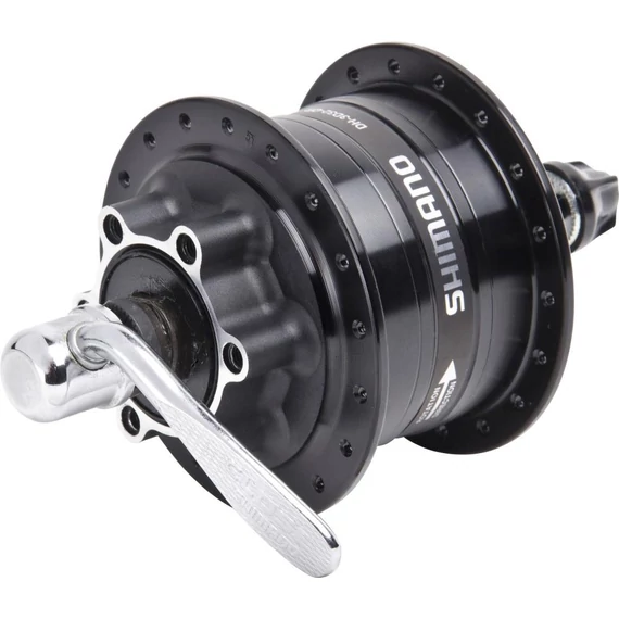 Shimano első agy dinamós nexus 36l anyás fekete tárcsafék 6-csavaros 3.0w smdh10 kerékpáros
