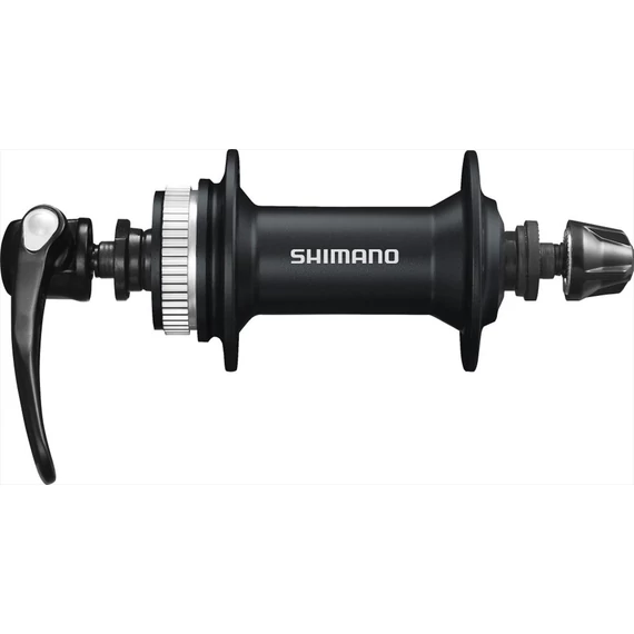 Shimano hátsó agy alivio 32l fekete 8/9/10-es tárcsafék center lock qr 135mm  kerékpáros