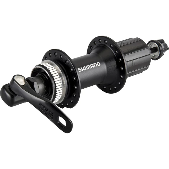 Shimano hátsó agy alivio 36l fekete 8/9/10-es tárcsafék center lock qr 135mm  kerékpáros