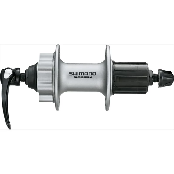 Shimano hátsó agy deore 36l ezüst 8/9-es tárcsafék 6-csavaros qr 135mm  kerékpáros