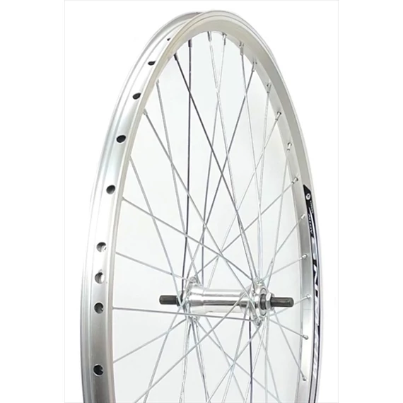 Asses Kerék első 700 DW alu. ezüst kerékpáros
