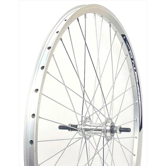 Asses Kerék hátsó 26" DW alu. ezüst kerékpáros