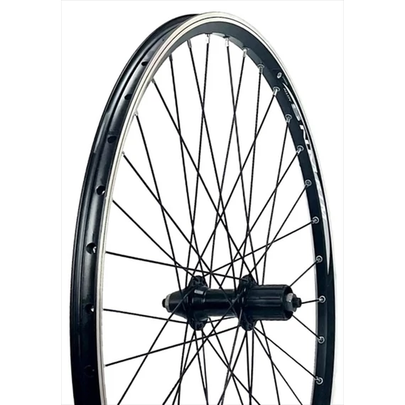 Asses Kerék hátsó 26" QR CAS. fekete kerékpáros