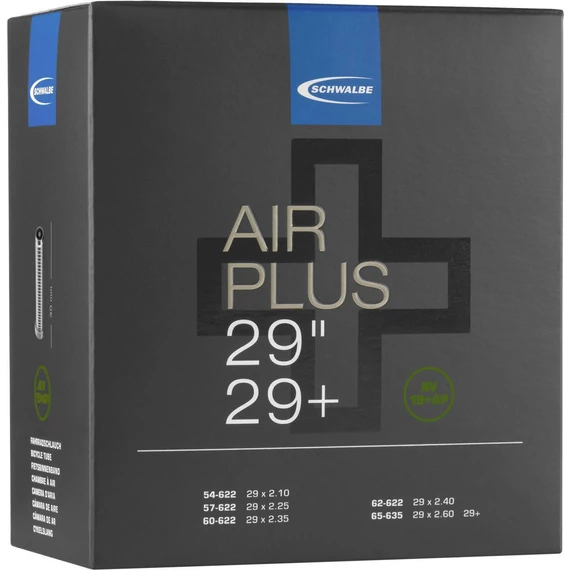 Schwalbe belső 29+ av19+ap 29+x210-260 air plus 40mm 420g  kerékpáros