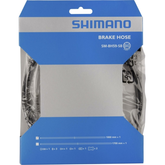 Shimano fékhez olajvezeték 100cm smbh59-sb r785 szemből-oldalra kerékpáros