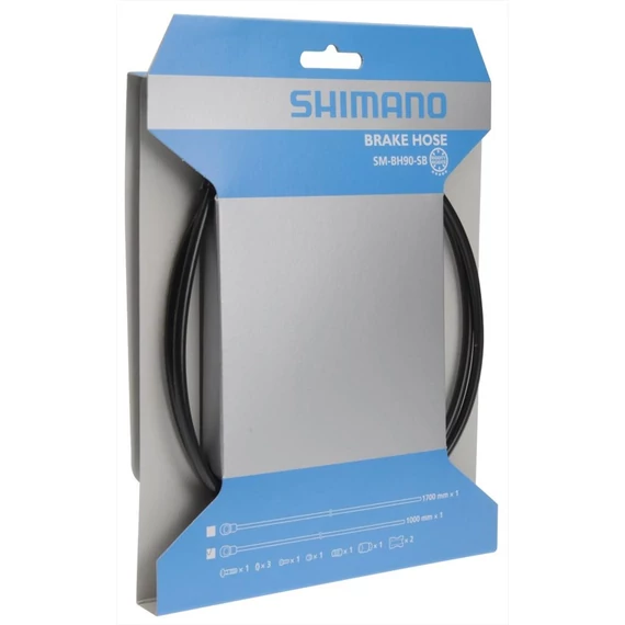 Shimano fékhez olajvezeték 170cm smbh90-sbs m640 zee szemből-oldalra kerékpáros