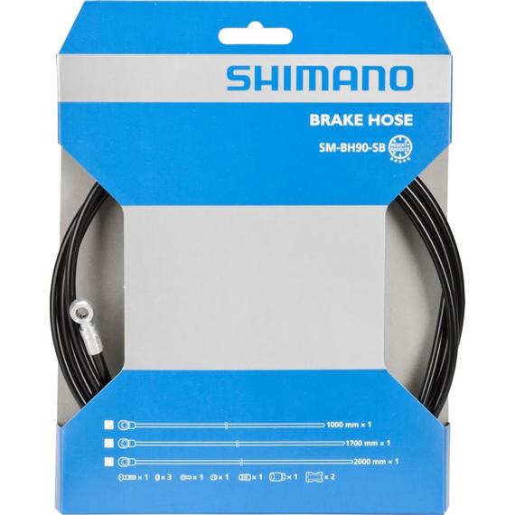Shimano fékhez olajvezeték 200cm smbh90-sb m785 szemből-oldalra kerékpáros