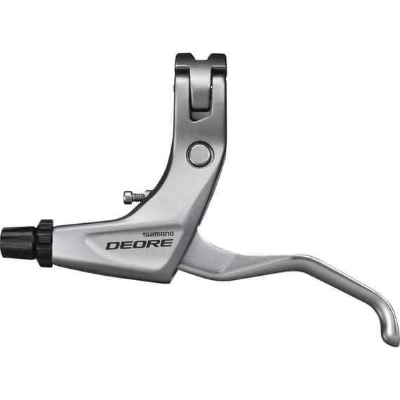 Shimano fékkar bal deore egyenes 2-ujjas v-fék bowdenes ezüst kerékpáros
