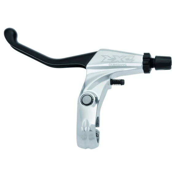Shimano fékkar bal dxr egyenes 2-ujjas v-fék bowdenes fekete kerékpáros