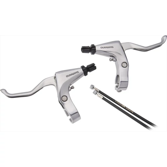 Shimano fékkar b+j ultegra országúti egyenes 25-ujjas v-fék-patkó bowdenes ezüst kerékpáros