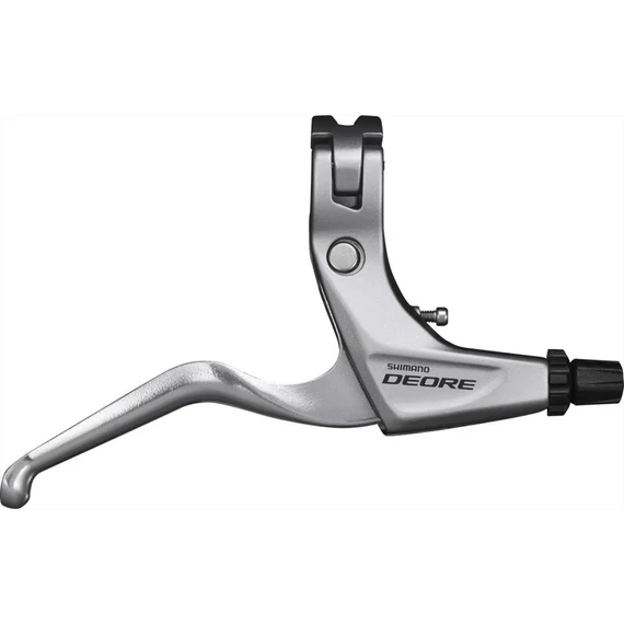 Shimano fékkar jobb deore egyenes 2-ujjas v-fék bowdenes ezüst kerékpáros