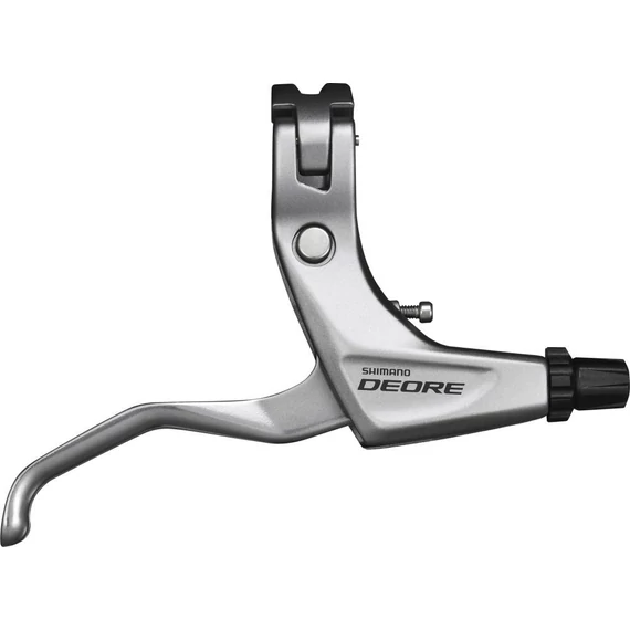 Shimano fékkar jobb deore egyenes 3-ujjas v-fék bowdenes ezüst kerékpáros