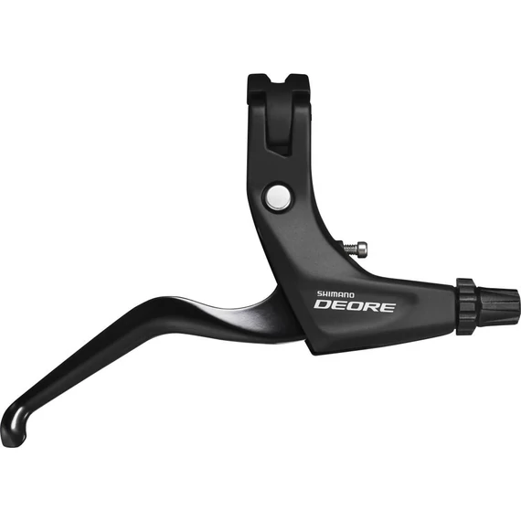 Shimano fékkar jobb deore egyenes 3-ujjas v-fék bowdenes fekete kerékpáros