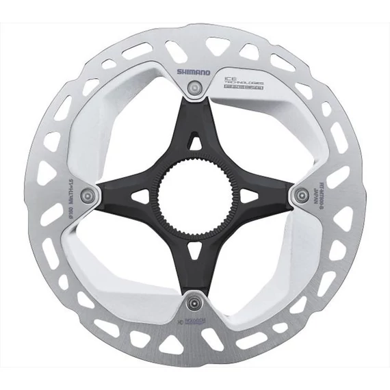 Shimano féktárcsa rtmt800 160mm center lock freeza internal kerékpáros