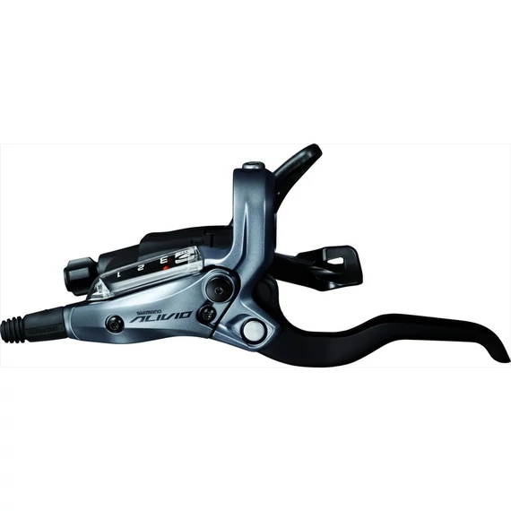 Shimano fékváltókar bal alivio 3-as rapidfire 2-ujjas hidraulikus tárcsafékhez kerékpáros