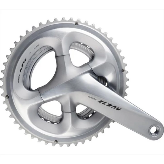 Shimano hajtómű 105 170mm-52x36f integrált ezüst 11-es hollowtech 2 kerékpáros