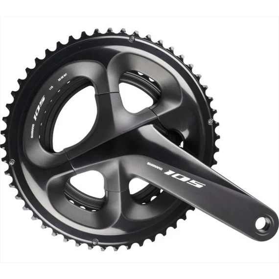 Shimano hajtómű 105 170mm-52x36f integrált fekete 11-es hollowtech 2 kerékpáros
