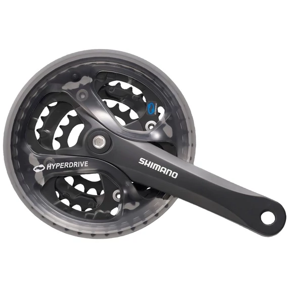Shimano hajtómű acera 175mm-48x38x28f négyszögtengelyes fekete hg 7/8-as lv kerékpáros
