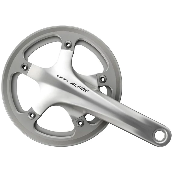 Shimano hajtómű alfine 170mm-42f integrált ezüst hg egyes hollowtech 2 lv +bb kerékpáros