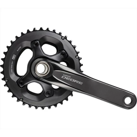 Shimano hajtómű deore 175mm-38x28f integrált hg-x 10-es kerékpáros