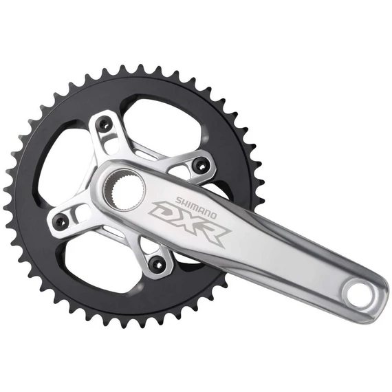 Shimano hajtómű dxr 170mm-láckerék nélkül integrált hg egyes hollowtech 2 kerékpáros