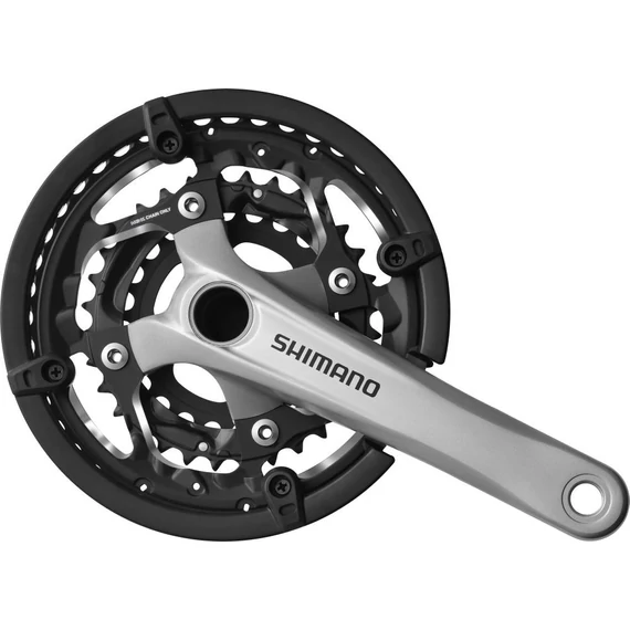 Shimano hajtómű lx 175mm-44x32x24f integrált ezüst hg-x 10-es lv +bb kerékpáros