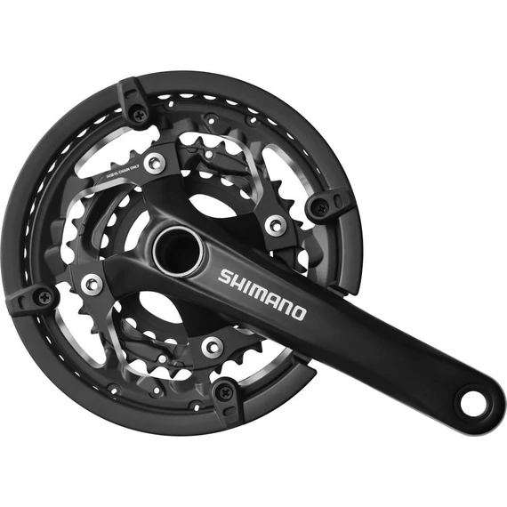 Shimano hajtómű lx 175mm-44x32x24f integrált fekete hg-x 10-es lv +bb kerékpáros