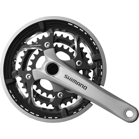 Shimano hajtómű lx 175mm-48x36x26f integrált ezüst hg-x 10-es lv +bb kerékpáros