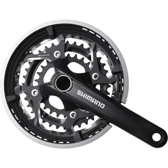 Shimano hajtómű lx 175mm-48x36x26f integrált fekete hg-x 10-es lv +bb kerékpáros