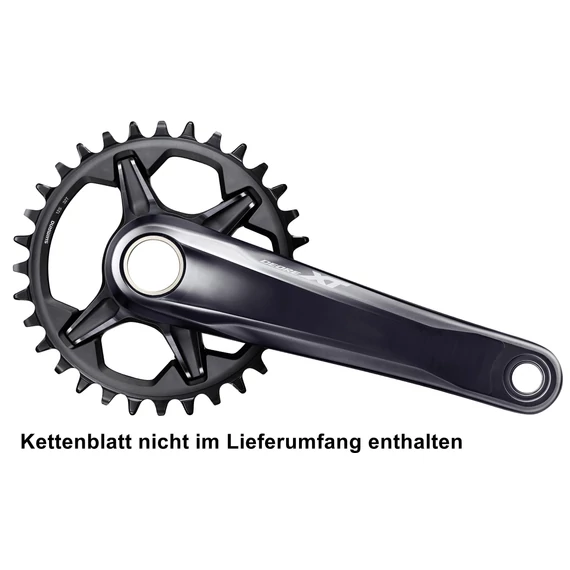 Shimano hajtómű xt 180mm-láckerék nélkül integrált hg+ 12-es hollowtech 2 kerékpáros