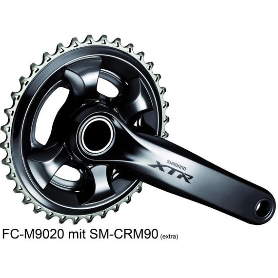 Shimano hajtómű xtr 165mm-láckerék nélkül integrált hg-x 11-es hollowtech 2 kerékpáros