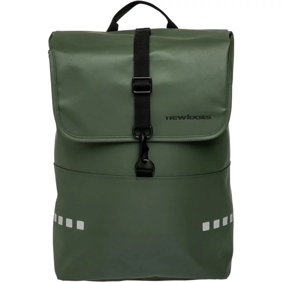 NewLooxs hátizsák odense backpack odense zöld 18l 30x17x43cm kerékpáros