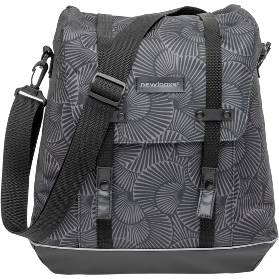 NewLooxs kerékpáros táska alba single selo fekete 17l 32x16x35cm