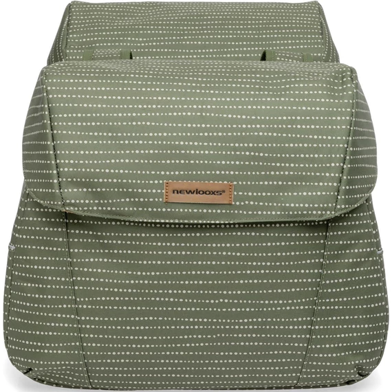 NewLooxs kerékpáros táska joli dupla nomi zöld 37l 38x18x30cm(2x)