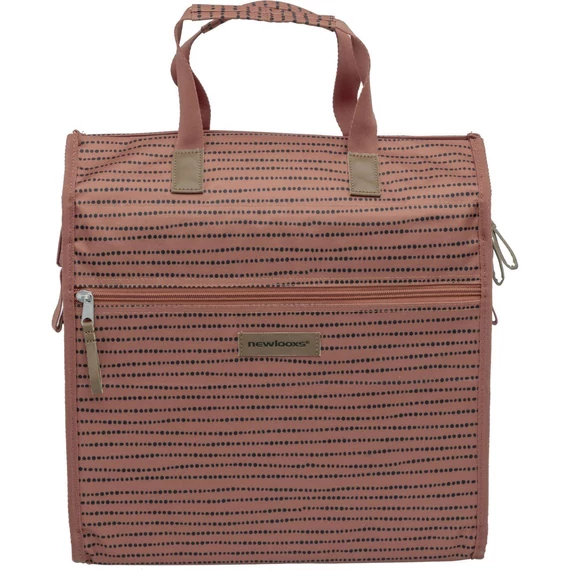 NewLooxs kerékpáros táska lilly nomi piros 18l 35x16x32cm