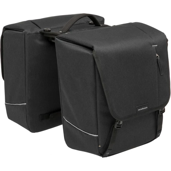 NewLooxs kerékpáros táska nova dupla nova fekete 32l mik 35x15x35cm(x2)