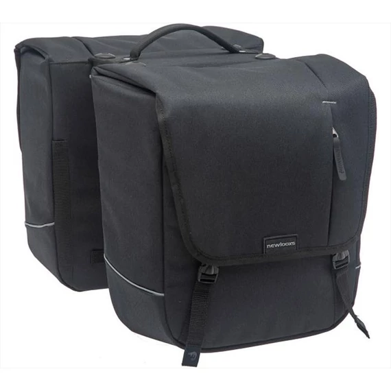 NewLooxs kerékpáros táska nova dupla nova fekete 32l racktime 35x35x15cm(2x)