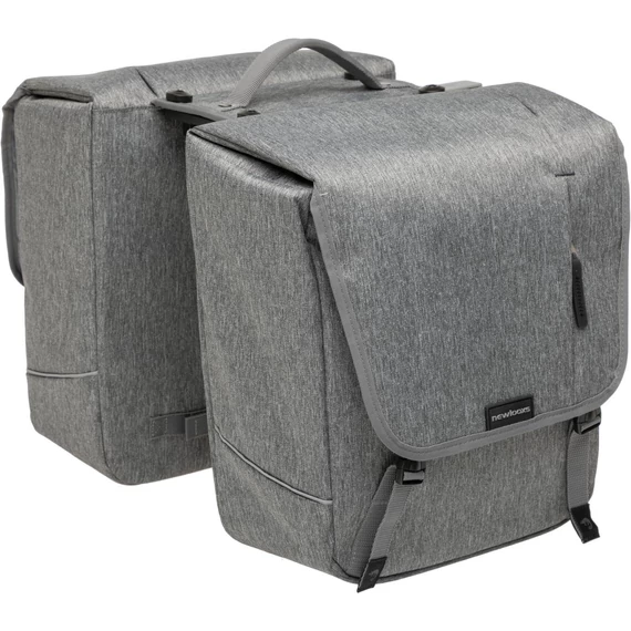 NewLooxs kerékpáros táska nova dupla nova szürke 32l mik 35x15x35cm(x2)
