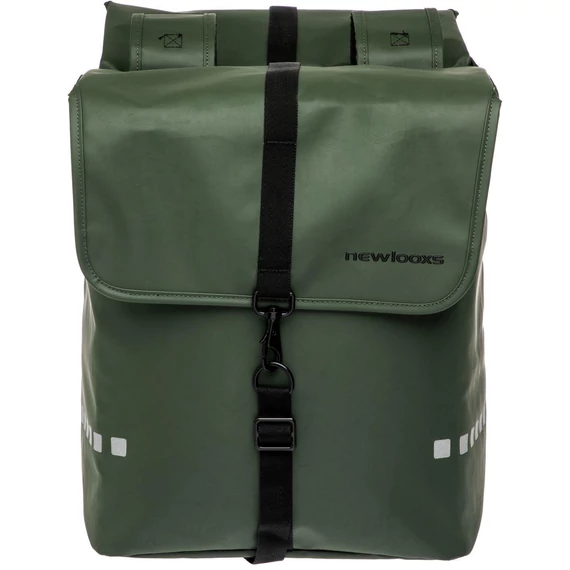 NewLooxs kerékpáros táska odense dupla odense zöld 39l 34x16x38cm(x2)