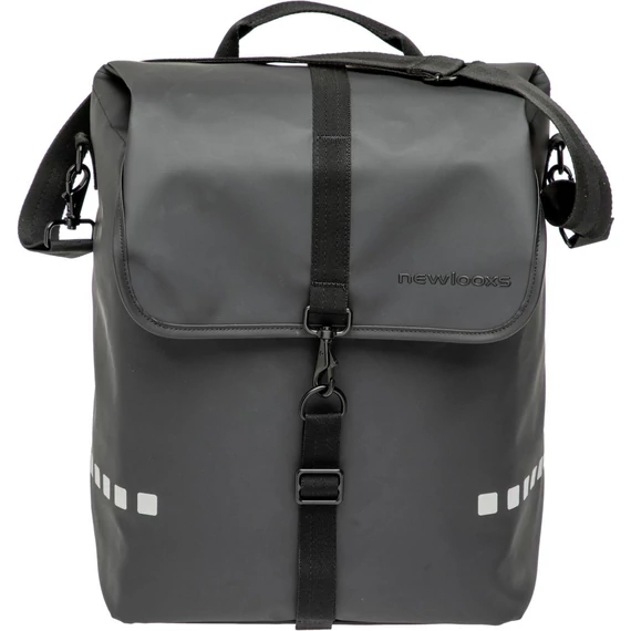 NewLooxs kerékpáros táska single odense fekete 175l 32x16x38cm