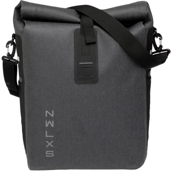 NewLooxs kerékpáros táska single varo szürke 20l 28x17x43cm